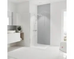 Duschrückwand Schulte DecoDesign ExpressPlus 2550x900x3 mm Dekor hellgrau