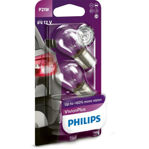 Philips Vision Plus P21W Glühlampe