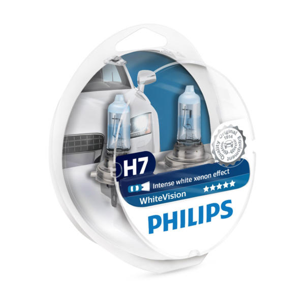 Philips WhiteVision H7 Glühlampe +60%