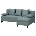 IKEA IKEA ANGSTA 3er-Bettsofa - mit R&eacute;camiere t&uuml;rkis