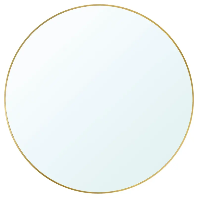 IKEA LINDBYN Spiegel - goldfarben