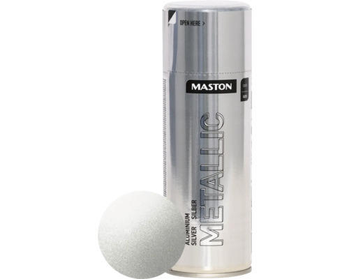 Sprühlack Maston Metallic silber 400 ml