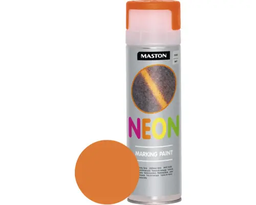 Markierung Spray NEON Maston orange 500 ml