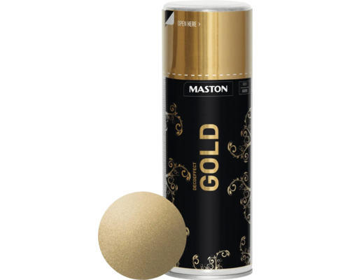 Sprühlack Maston Deko-Effekt Maston gold 400 ml