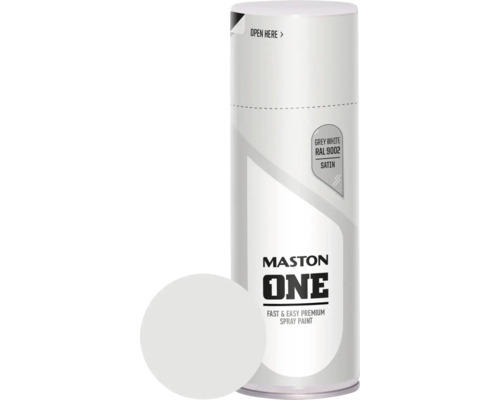 Sprühlack Maston ONE! seidenmatt RAL 9002 grauweiß 400 ml