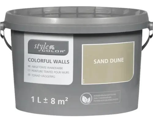 StyleColor COLORFUL WALLS Wand- und Deckenfarbe sand dune 1 L