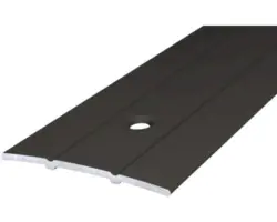 Übergangsprofil Alu bronze gelocht 38 x 2700 mm