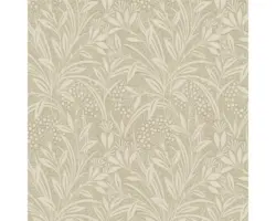 Vliestapete 113340 Laura Ashley Barley Blätter Beige