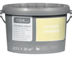 StyleColor COLORFUL WALLS Wand- und Deckenfarbe golden shimmer 2,5 L