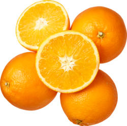 Oranges blondes , Provenance indiquée sur l’emballage, 1,5 kg