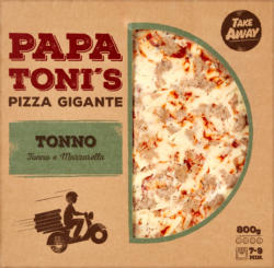 Papa Toni's Pizza Gigante Tonno, 800 g