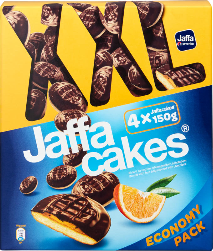 Jaffa Cakes, XXL Economy Pack, 600 g