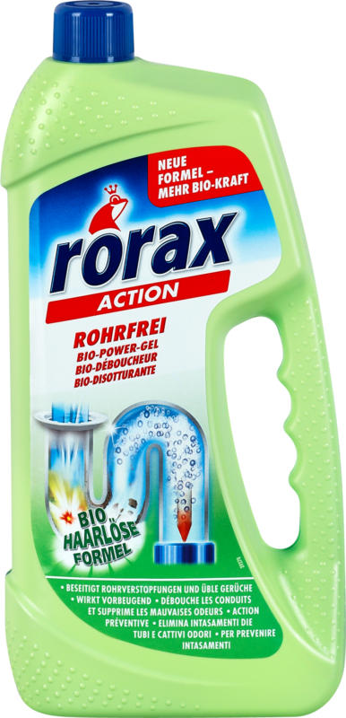 rorax Action Rohrfrei Bio-Power-Gel