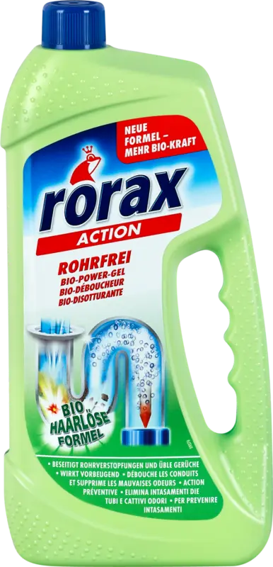 rorax Action Rohrfrei Bio-Power-Gel
