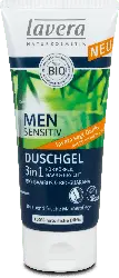 lavera Men Sensitiv 3in1 Duschgel für Körper, Haar & Gesicht