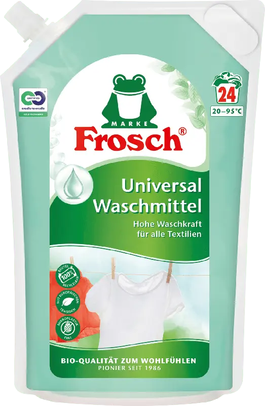 Frosch Universal Waschmittel für alle Textilien