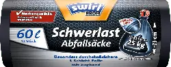 Swirl Profi Schwerlast Abfallsäcke 60 Liter