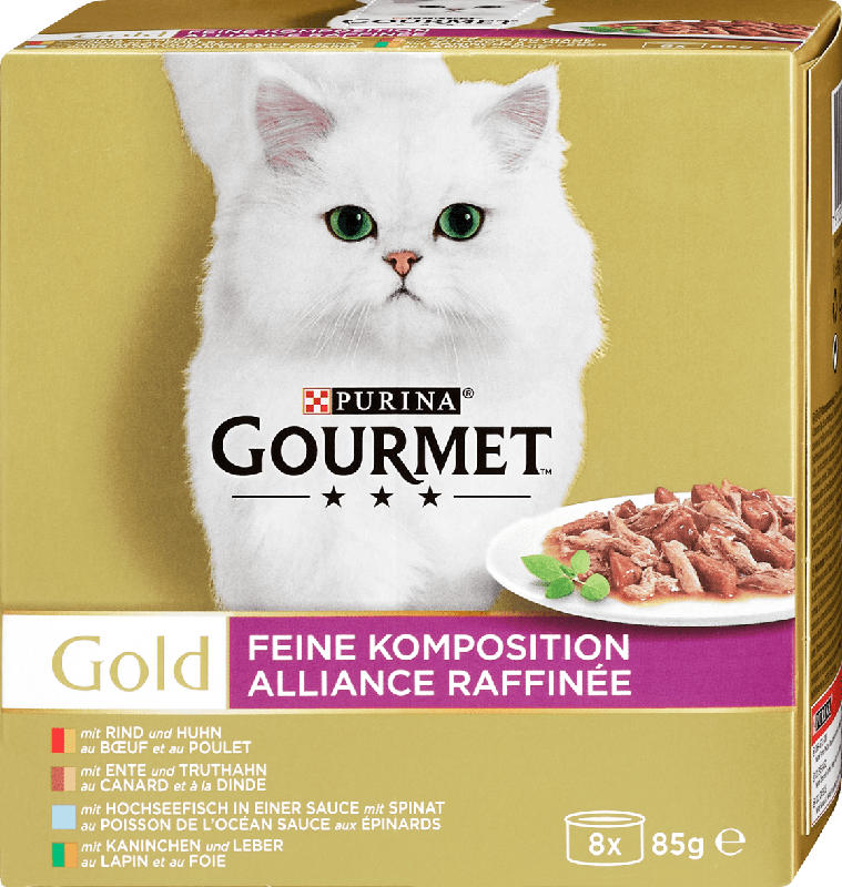 Purina Gourmet Gold Katzenfutter Feine Komposition