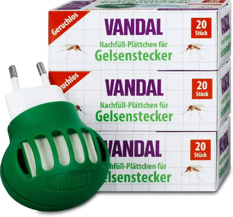 VANDAL Gelsenstecker und Nachfüll-Plättchen