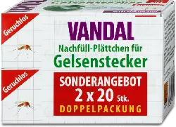 VANDAL Nachfüll-Plättchen für Gelsenstecker
