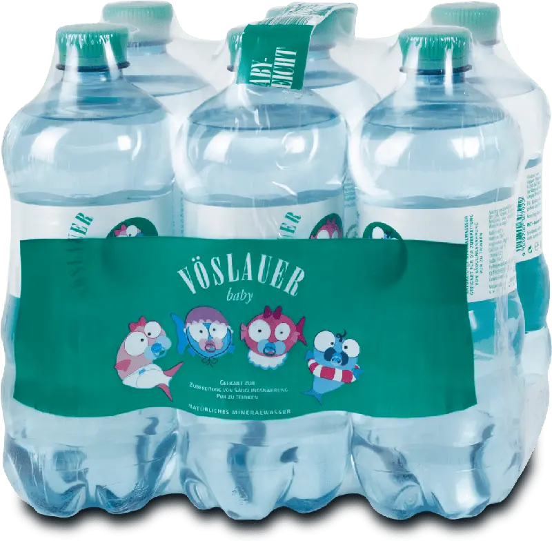 Vöslauer Mineralwasser für Babys ohne Kohlensäure