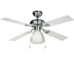 Hornbach Deckenventilator Madeira Calpea Ø 106 cm silber/weiß