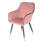 POCO Einrichtungsmarkt Singen Stuhl Amino 500 rosa Microfaser B/H/T: ca. 58,5x86x61 cm