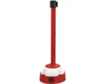Hornbach Personenleitsystem K400 Pfosten rot Gurt weiß/rot 985 mm
