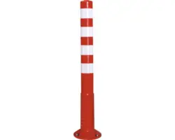 Leitzylinder Comeback selbstaufrichtend Kunststoff weiß/rot 1000 mm