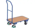 Hornbach Transportwagen mit Klappbügel Classic-Line 900x600 mm Stahl blau Tragkraft 250 kg