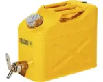 Hornbach Falcon Sicherheitskanister mit Tragegriff, Schraubverschluss und Feindosierhahn 10 l Stahl gelb lackiert