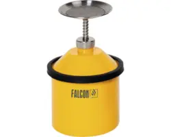 Falcon Sparanfeuchter 2,5 l Stahl gelb lackiert