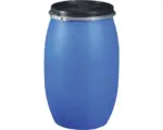 Hornbach Kunststoff-Deckelfass 120 l blau