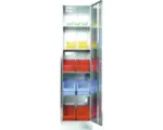 Hornbach Edelstahlschrank Inox mit 4 Böden 500x1950x600 mm 1 Tür