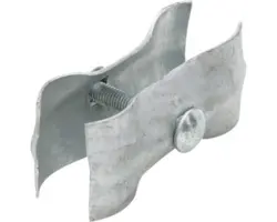 Verbindungsschelle für Bauzäune Stahl verzinkt