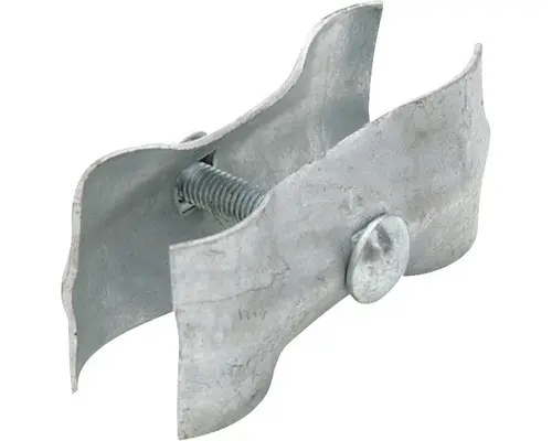 Verbindungsschelle für Bauzäune Stahl verzinkt