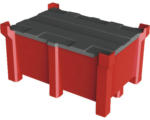 Hornbach Deckel für Stapelbehälter PolyPro 90 l Kunststoff schwarz
