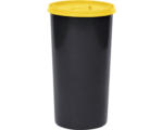 Hornbach Abfallsammelbehälter mit Deckel Kunststoff anthrazit 60 l
