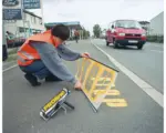 Hornbach Schablonensatz für die Markierung von Böden und Flächen Schrifthöhe 300 mm
