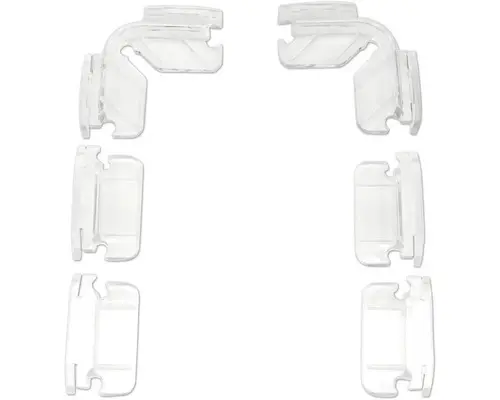 Halterset für Nano Cube Abdeckscheiibe