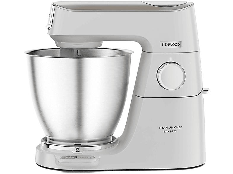 Kenwood KVL 65.001WH Chef Baker XL Küchenmaschine Weiß (Rührschüsselkapazität: 7 l, 1200 Watt)