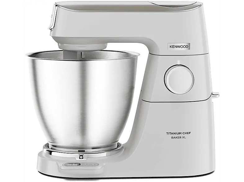 Kenwood KVL 65.001WH Chef Baker XL Küchenmaschine Weiß (Rührschüsselkapazität: 7 l, 1200 Watt)