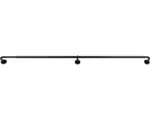 Hornbach Vorhangstange Day&Night schwarz 120-210 cm Ø 16/19 mm