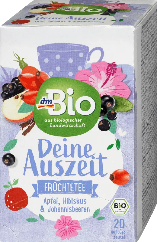 dmBio Früchtetee Deine Auszeit