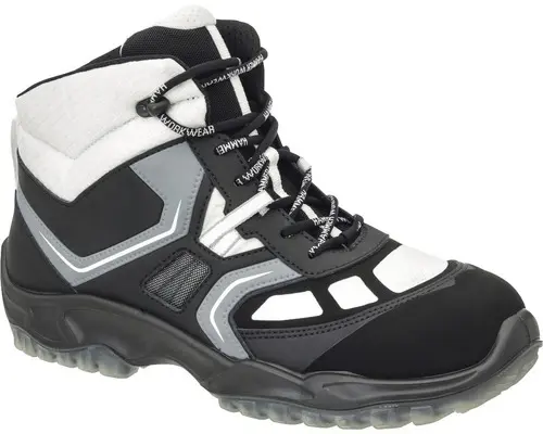 Sicherheitshalbstiefel Sicherheitsschuhe HAMMER WORKWEAR S3 Größe 42 weiß