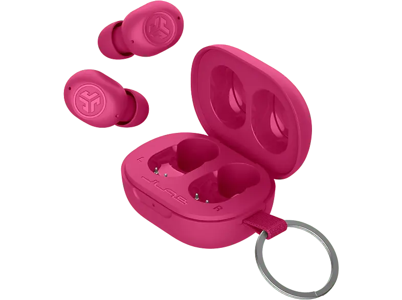 JLab JBUDS mini True Wireless Earbuds, Pink; True Wireless Kopfhörer