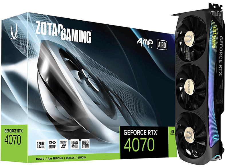 Zotac Gaming GeForce RTX 4070 AMP Airo Grafikkarte