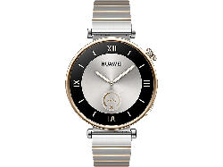 Huawei Watch GT4 41mm, silber, Edelstahl-Armband; Smartwatch