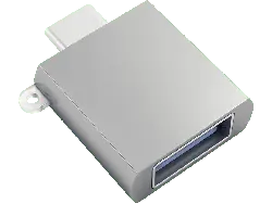 SATECHI USB-A auf USB-C Adapter, USB 3.0, Space Gray