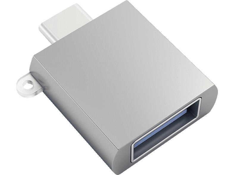 SATECHI USB-A auf USB-C Adapter, USB 3.0, Space Gray